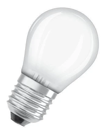 Lemputė Osram LED, P45, šiltai balta, E27, 4 W, 470 lm