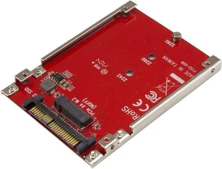 StarTech M.2 Drive to U.2 (SFF-8639) Host Adapter for M.2 PCIe NVMe SSDs (U2M2E125)