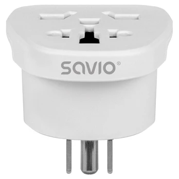 Savio AP-07 maitinimo adapteris / keitiklis Universalus 2500 W Balta