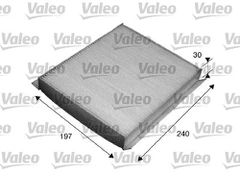 Filtras, salono oras VALEO 715540