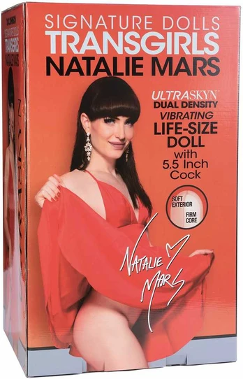 Doc Johnson Natalie Mars ULTRASKYN Life-Size Intimate Doll 5.5” Dual-Density