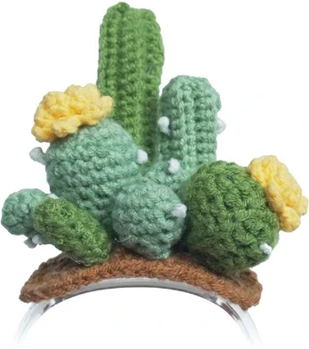 Knitted costume for Loona Premium Cactus