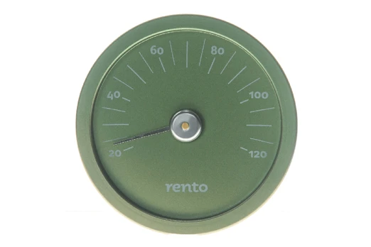 Termometras pirčiai - RENTO, žalias