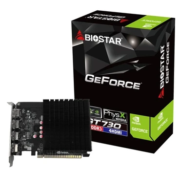 „Biostar GT 730“ 4 GB 4 x HDMI vaizdo plokštė