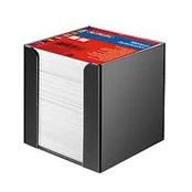 Herlitz Herlitz paper box 9x9cm 700 sheets juodas