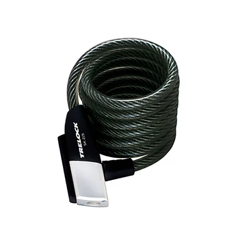 Spyna TRELOCK trosinė N'Curly 180cm 10mm su laikikliu