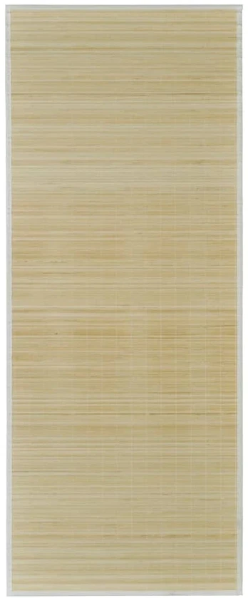 Kilimas, 80x200cm, natūralus bambukas, stačiakampis
