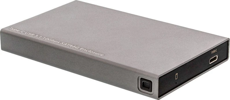 Kištukinis InLine 2.5 "SATA 6G - USB-C 3.2 Gen 2 (00031A)