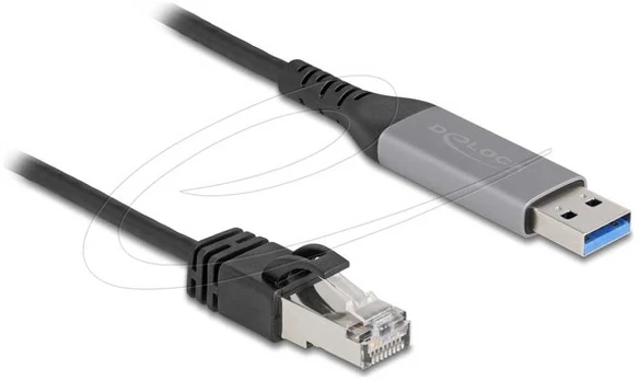 Delock USB LAN Kabelis USB Typ-A zu RJ45 Gigabit Ethernet 2 m