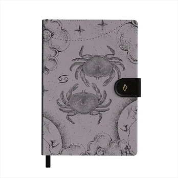 Cancer - Notebook, A5 (14.8 x 21cm) / Lined / Purple