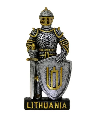 Magnetas Riteris, Lithuania, 95 x 45mm, pagamintas iš polirezino