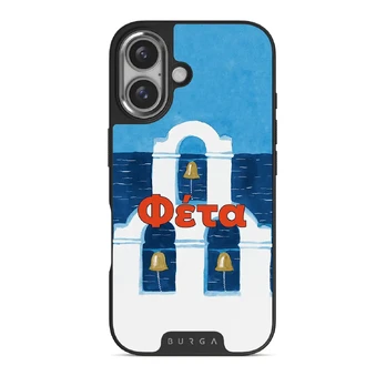 Feta - iPhone 16 Plus Case, Elite Dark (MagSafe) / Silver