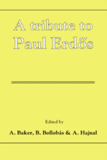 Tribute to Paul Erdos