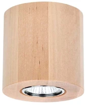 Šviestuvas lubų Spotlight Wood Dream, 6 W, GU10