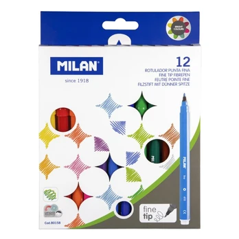Flomasteriai 12 sp. MILAN 522.818