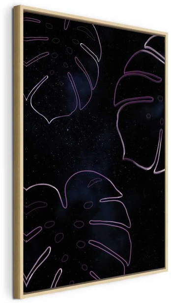 Artgeist Paveikslas - Galactic Monstera (1 Part) Vertical