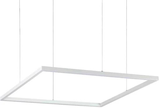 Ideal Lux Pakabinamas šviestuvas ORACLE_SLIM_D70_SQUARE_WH_3000K