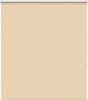 Assorted Color Fabric and Blackout Roller Blinds : Dydis - 120 x 150 cm, Spalva - Smėlio
