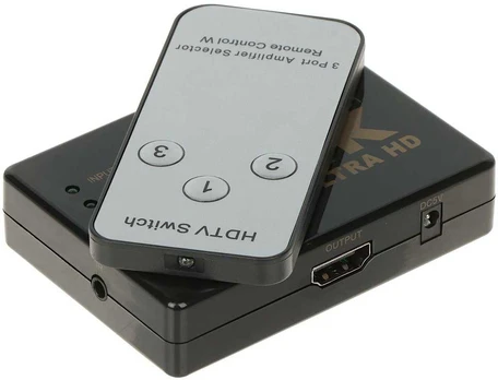 TST PERJUNGIKLIS HDMI-SW-3/1-IR-4K
