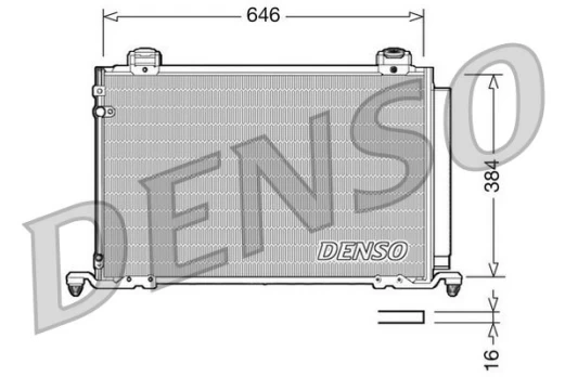 Kondensatorius, oro kondicionierius DENSO DCN50026