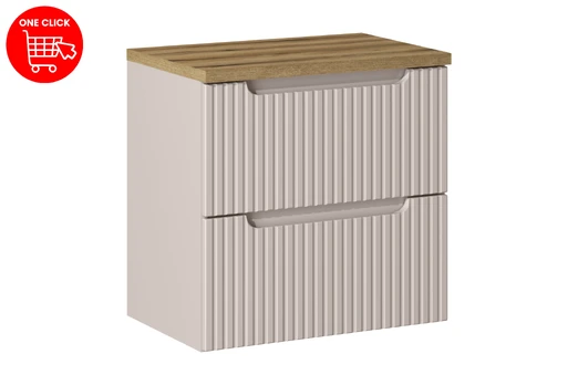 Baldų komplektas 60cm su stalviršiu SET-NOC B ĄŽUOLAS 60CM S