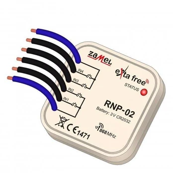 Zamel 4 kanalų radijo siųstuvas - RNP-01