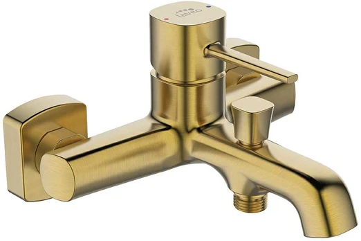 Vonios maišytuvas Laveo Pola, Brushed Gold