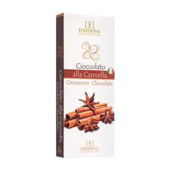 Sicilietiškas juodasis šokoladas ALLA CANNELLA