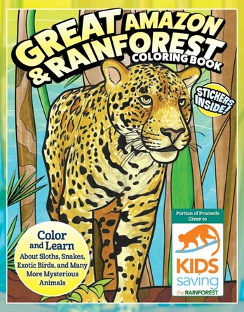 Great Amazon & Rainforest Coloring Book