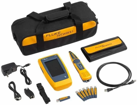 Fluke LIQ-KIT network cable tester PoE tester Grey, Yellow