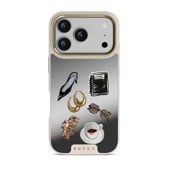 Boss Babe - iPhone 17 Pro Case, Elite Mirror Light (MagSafe) / Gold
