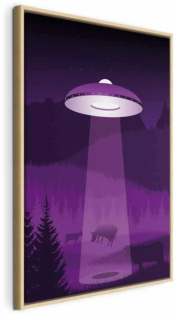 Artgeist Paveikslas - Ufo (1 Part) Vertical
