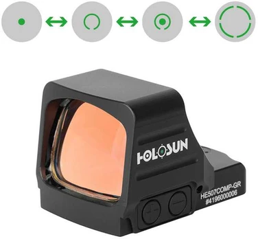 Kolimatorius HOLOSUN HE507COMP-GR