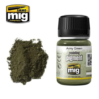 AMMO by MIG Jimenez AMMO MIG - Pigmentas ARMY Žalias, 35ml, 3019