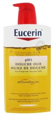 Dušo aliejus Eucerin pH5 with Pump, 1000 ml kaina