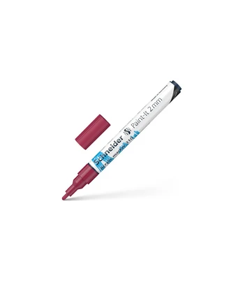 Akrilinis žymeklis SCHNEIDER Paint-it 310, 2 mm, bordo sp.