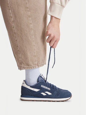 Laisvalaikio batai Reebok EO-CLASSIC LEATHER 100271705 Tamsiai mėlyna
