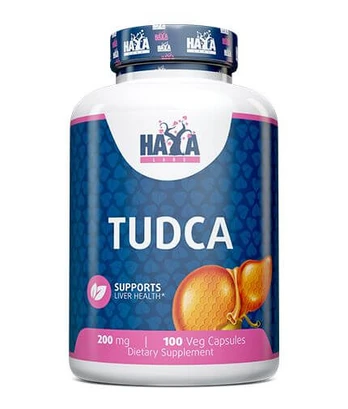 HAYA LABS Tudca (tauroursodeoksicholio rūgštis) - 100 kaps.