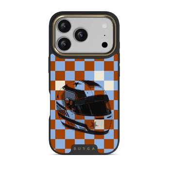 Pit Stop - iPhone 17 Pro Case, Elite Dark (MagSafe) / Gold