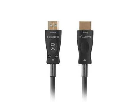 Lanberg CA-HDMI-30FB-0200-BK optical cable HDMI M/M 20m v2.1 8K AOC