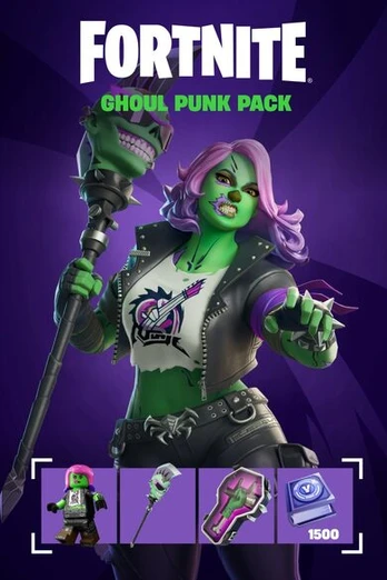 Fortnite Ghoul Punk Pack Xbox