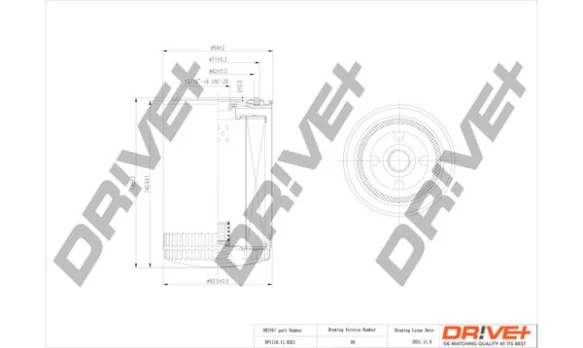 Alyvos filtras Dr!ve+ DP1110.11.0321