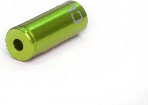Clarks Brake Armor End 5mm CNC Aliuminis, 100 vnt., žalias (CP-B-01-DP-GRN)