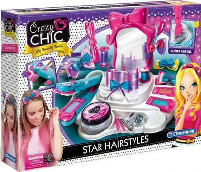 CLEMENTONI CRAZY CHIC Star Hairstyles (FI), 78420