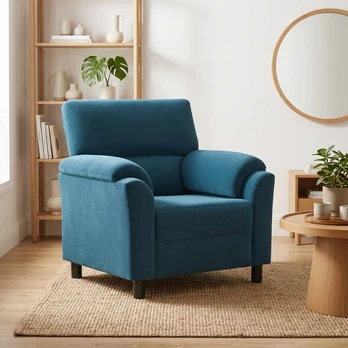 Sofa Mėlyna 94 x 85 x 93 cm Aksomas