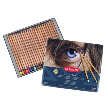 Derwent - Lightfast Pencils, 24 Tin