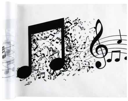 Santex Stalo takelis su muzikos natomis, 30 cm