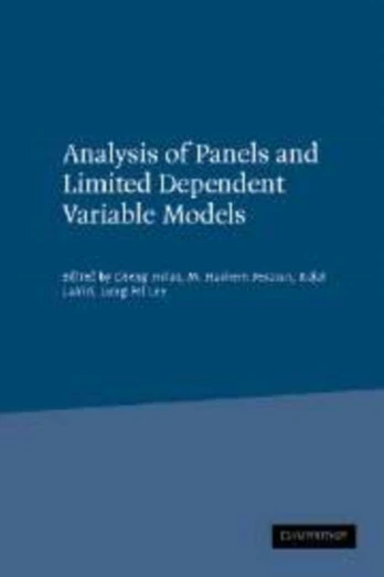 Analysis of Panels and Limited Dependent Variable Models