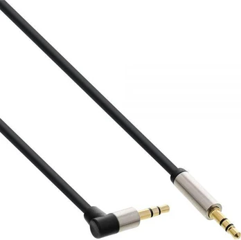 Kabelis InLine Jack 3.5mm - Jack 3.5mm 2m sidabrinė (99222)
