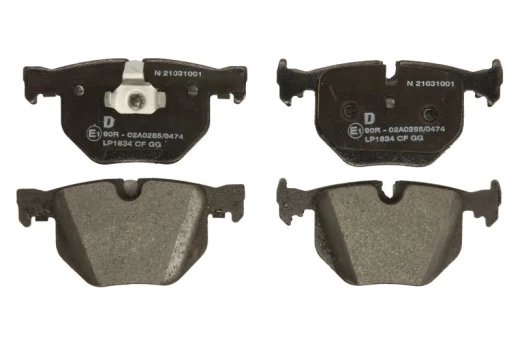 DELPHI LP1834 Brake pad set
